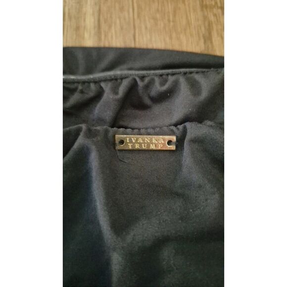 Ivanka Trump Ruched Slimming One-piece Bathingsuit Swimsuit Women's Size 6l - Picture 4 of 5